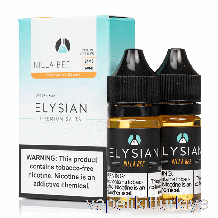 Vape Likit Nilla Bee - Elysian Tuzları - 60ml 48mg
